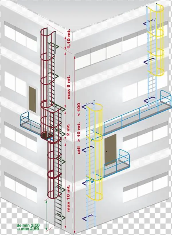 Escalera Png