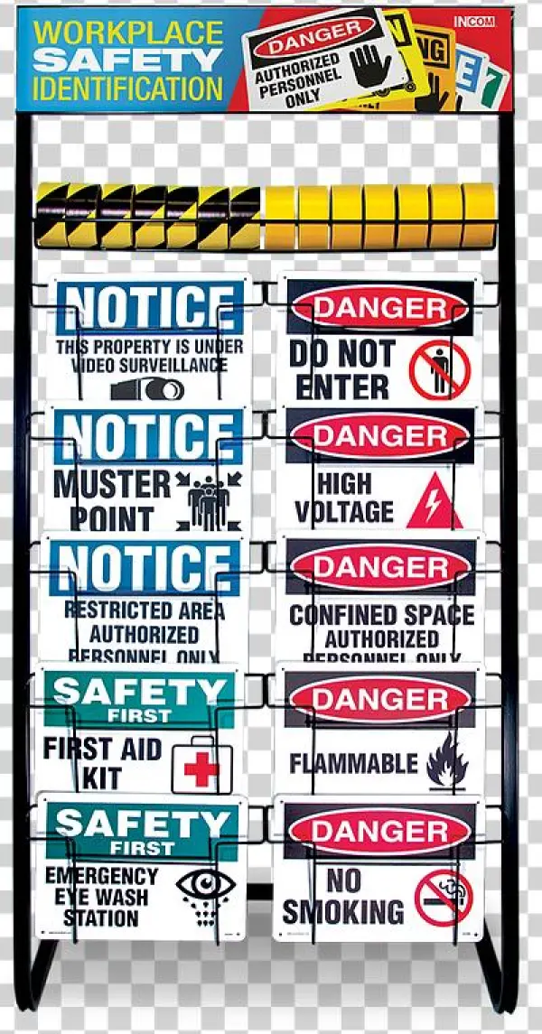 Safety Sign Merchandiser