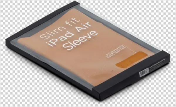 Slim Fit Leather Ipad Air Sleeve