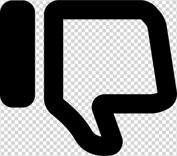 Thumb Down Symbol Comments