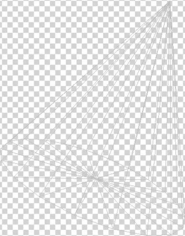 A Png Image Of A Wireframe View