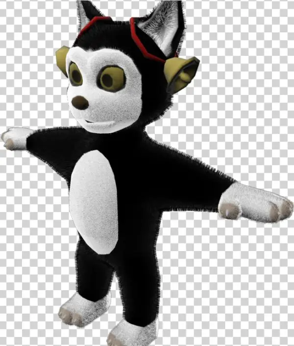 And The White Fur Look Like This