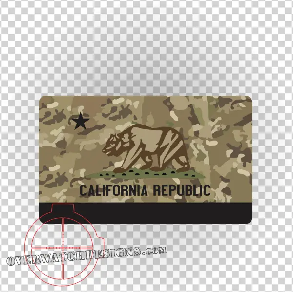 Cali Camo Flag