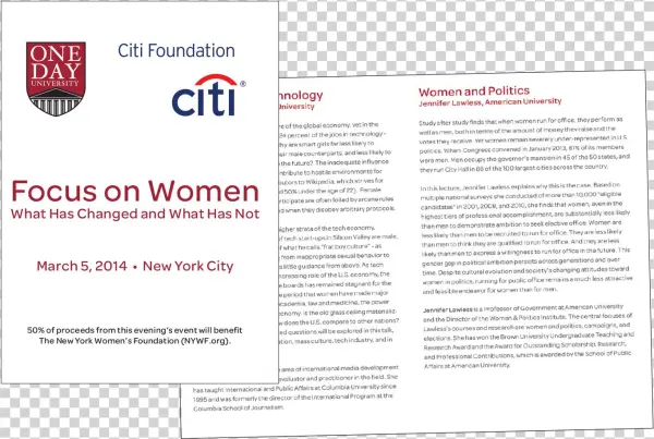 Citi Foundation Asked One Day University To Develop