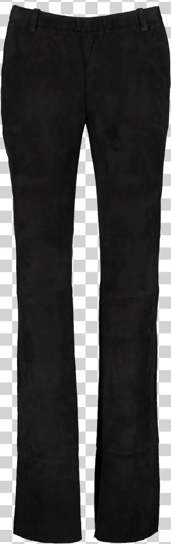 Oswald 18 Suede Flare Pant Black