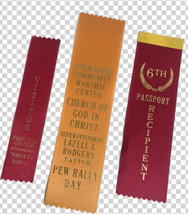 Ribbons And Sashes