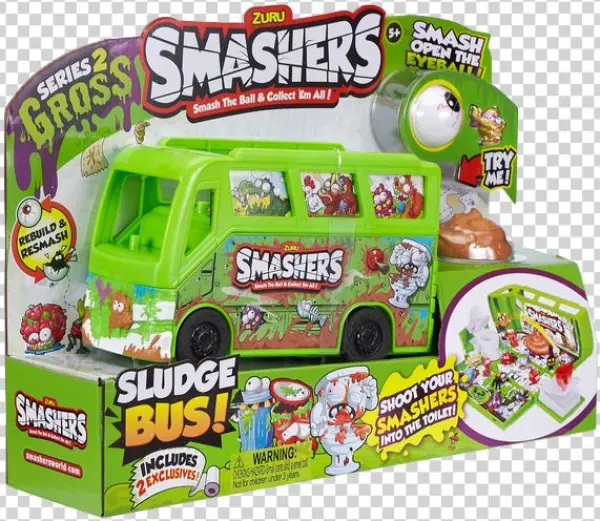 Smashers Gross Serie 2 Sludge-bus, , Large