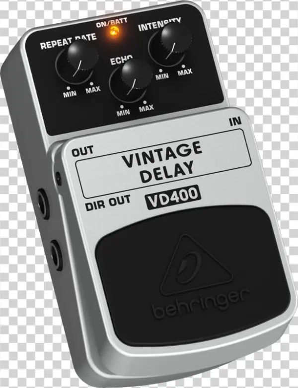 Vintage Analog Delay Effects Pedal