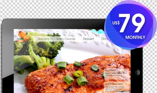 Digital Menu Application
