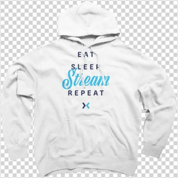 Eat, Sleep, Stream, Repeat Hoodie Sweatshirt