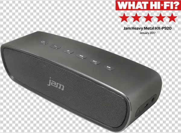 Jam Heavy Metal Rechargeable Mini Stereo Wireless Bluetooth