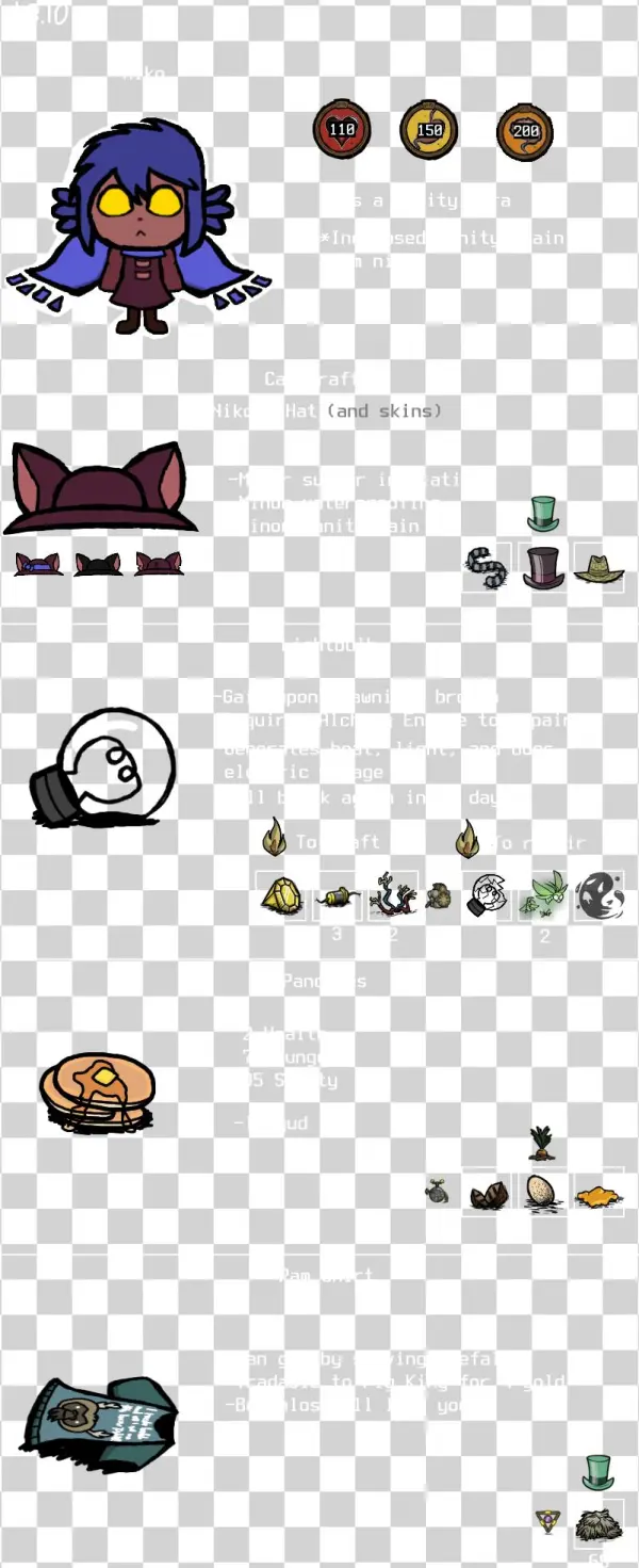 The Protagonist From Oneshot In Don't Starve Together