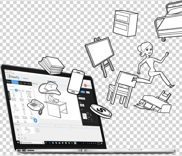 Thousands Of Custom Drawn Doodle Sketch Images Only