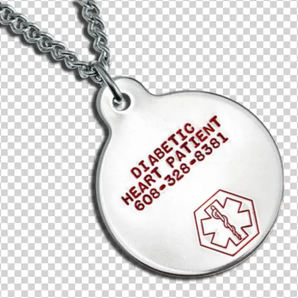 Wanderers Id Round Pendant