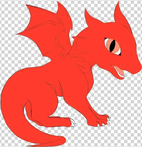 Color Dragon Transparent