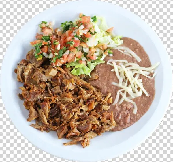 La Fonda El Taquito Carnitas Platter