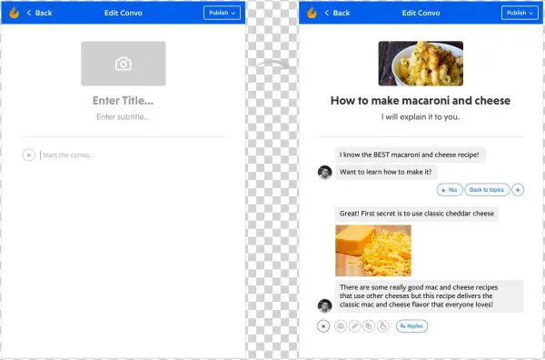 Octane Ai Convos Editor