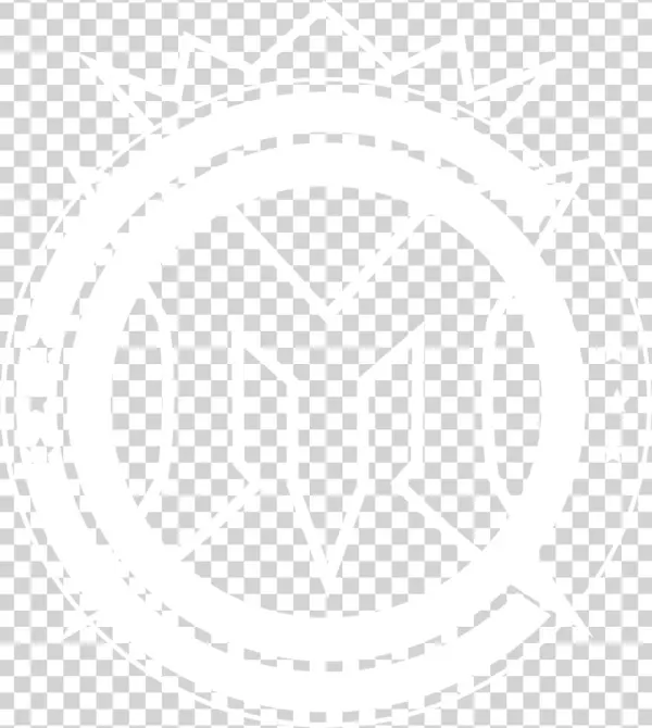 Qcm Outline White - Johns Hopkins Logo White
