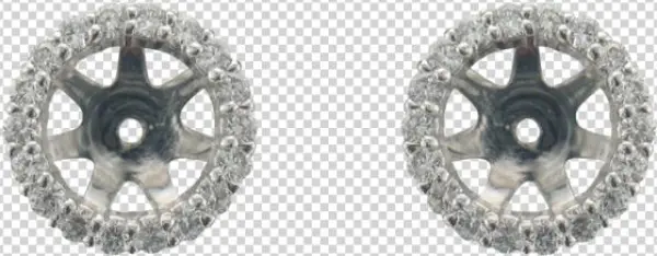 14k White Gold