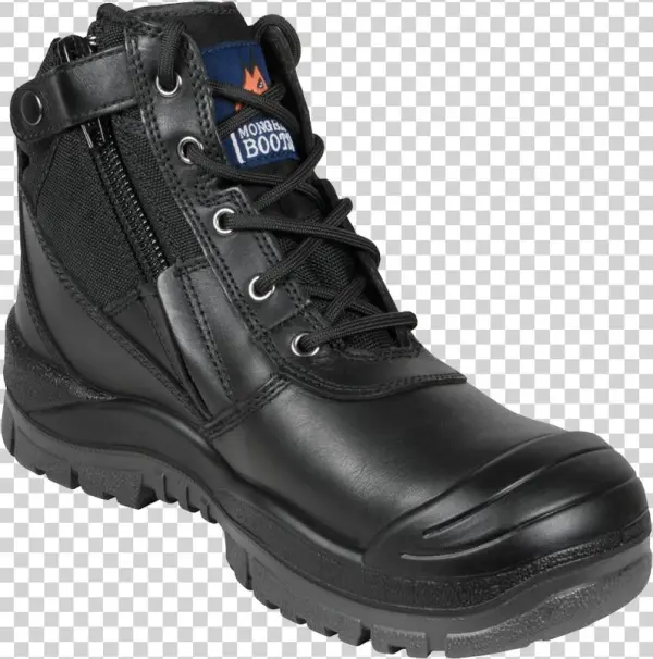 Black Zipsider Boot - Boot