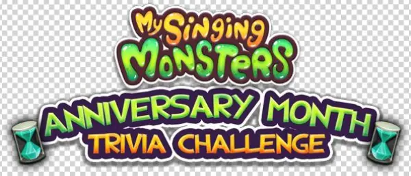 My Singing Monsters Anniversary Month Trivia Challenge