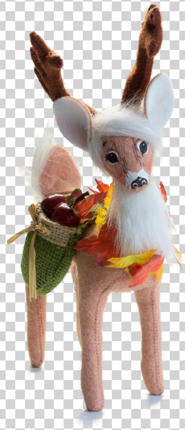 8" Autumn Deer - Stuffed Toy