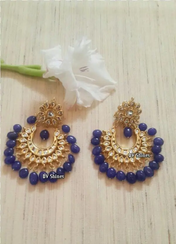 Alia Blue Earrings - Earrings