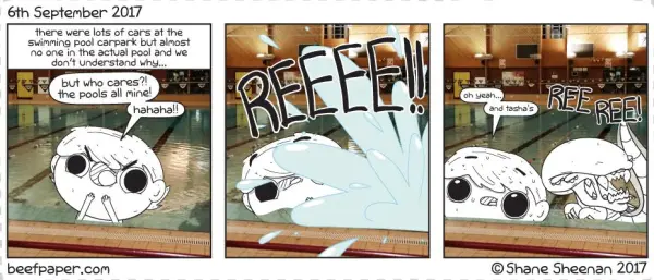 At Least Tasha Smells Better Now - Cartoon
