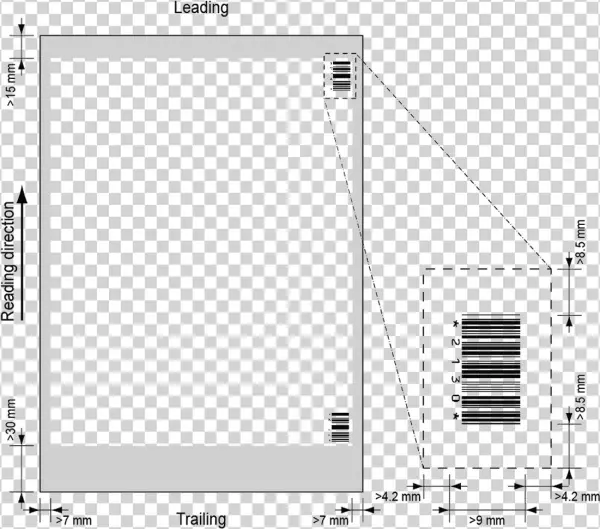 Espessura De Linha Mínima De Uma Barra - Diagram