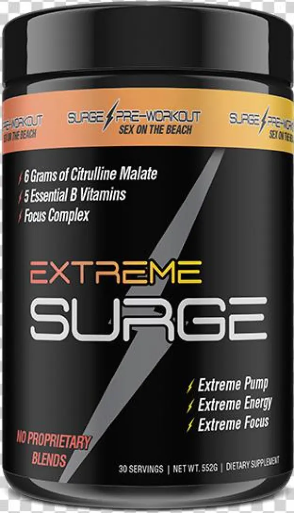 Extreme Surge Pre-workout - Caffeine