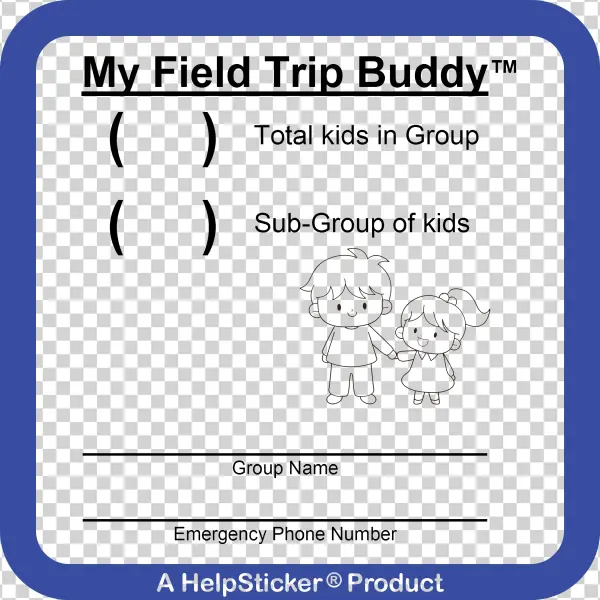 Field Trip Buddy - Cartoon