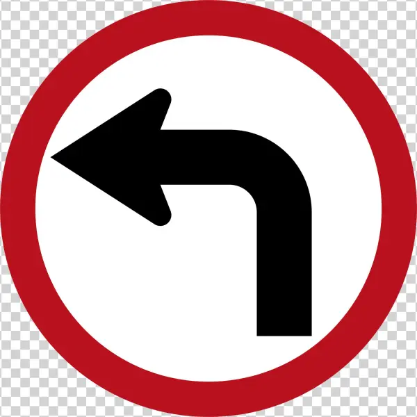 File - Trafficsignturnleft - Traffic Sign