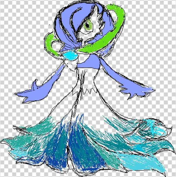 Gardevoir X - - Illustration