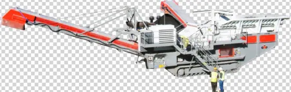 Giporec 170 C/fdr Impact Crusher - Crane