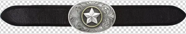 Hunt 1801 Silver Star Trophy Buckle