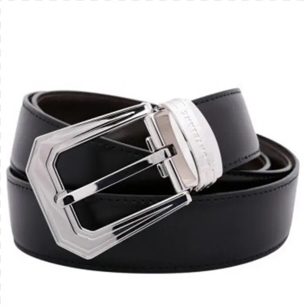 Montblanc Contemporary Black Belt - Buckle