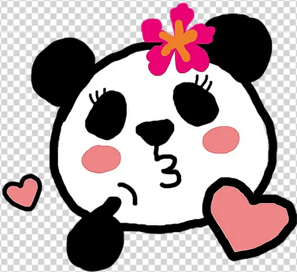Panda Sticker