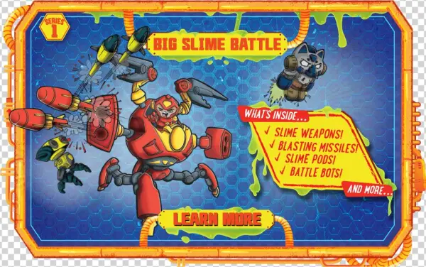 Ready2robot Big Slime Battle - Cartoon