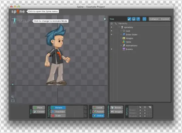Spine1 - Skeletal Animation