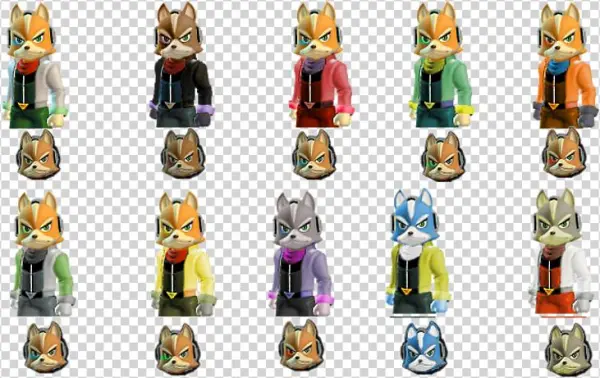 Alternate Costumes - Cartoon