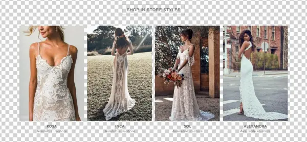 Book An Appointment In Our Showroom Located Within - Gown