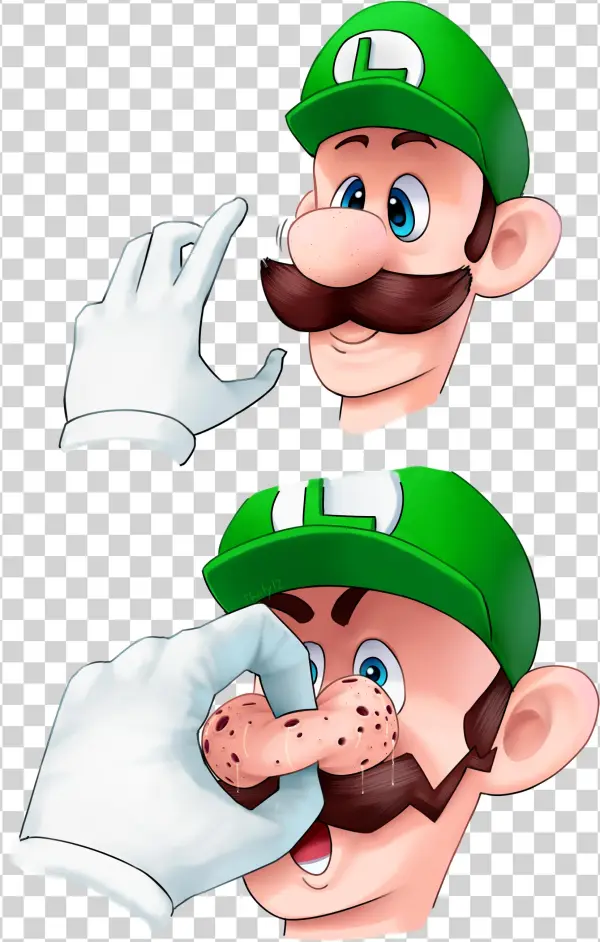 Cute Luigi Selfie - Cartoon