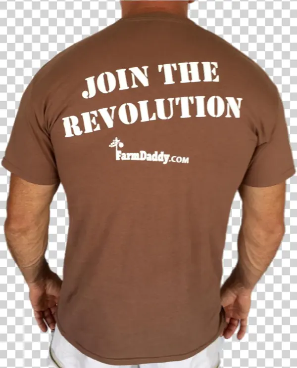 Farmdaddy "join The Revolution" Shirt Garden