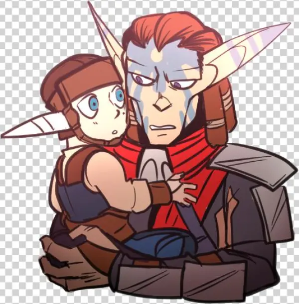 [just Torn Handling The Twins And Just My Heart Is - Cartoon