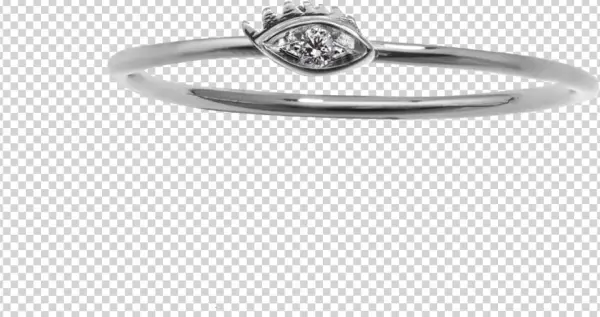Micro Eye Ring
