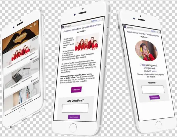 Mobile Employee Benefits - Iphone