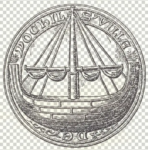 Municipal Seal Of Youghal 1527 - Mast