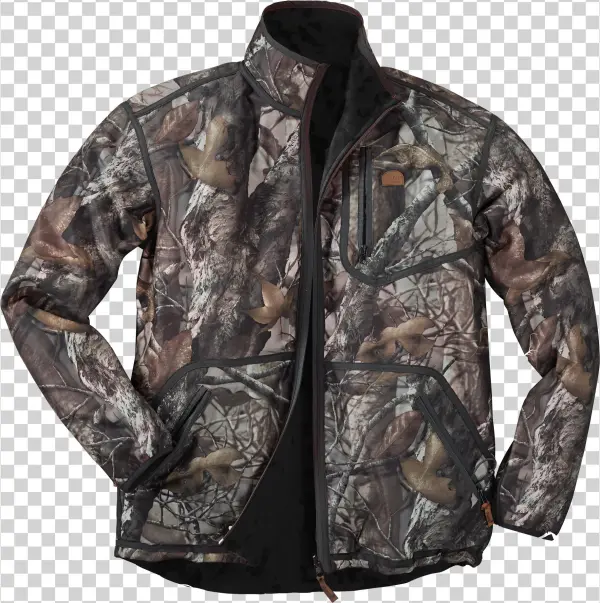 #new #teclwoodcamo #il Lago Tecl Wood Angeljacke - Pocket
