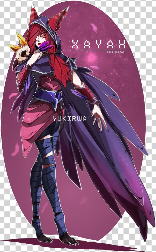 Project Description - Xayah Transparent
