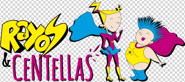 Rayosycentellas - Cartoon